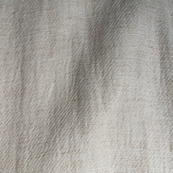 ZARA Cream Coat with Patterned and Fringe Cuffs - Picture 8 of 8